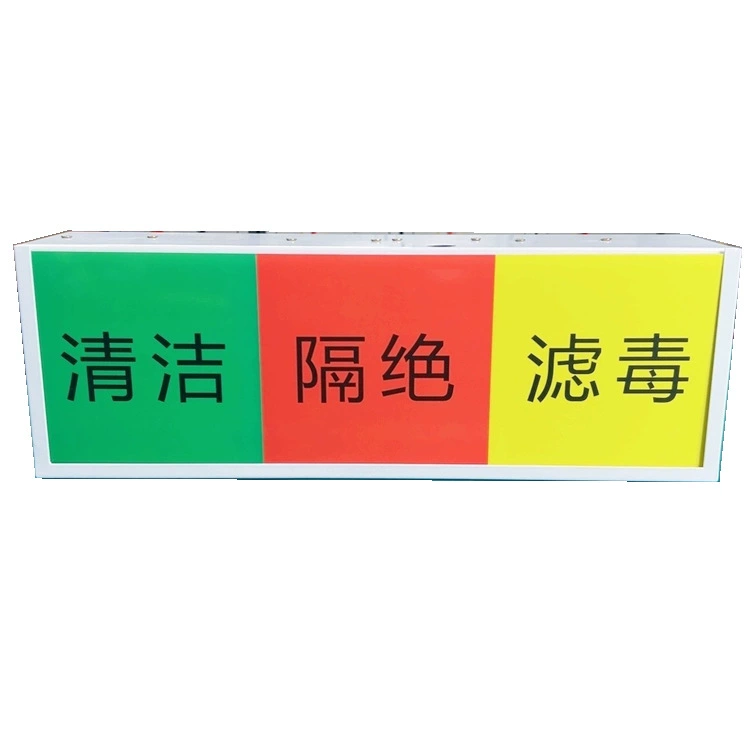 Трехцветный световой короб для режима вентиляции гражданской обороны - сигнальный световой короб режима вентиляции Дунгуань.