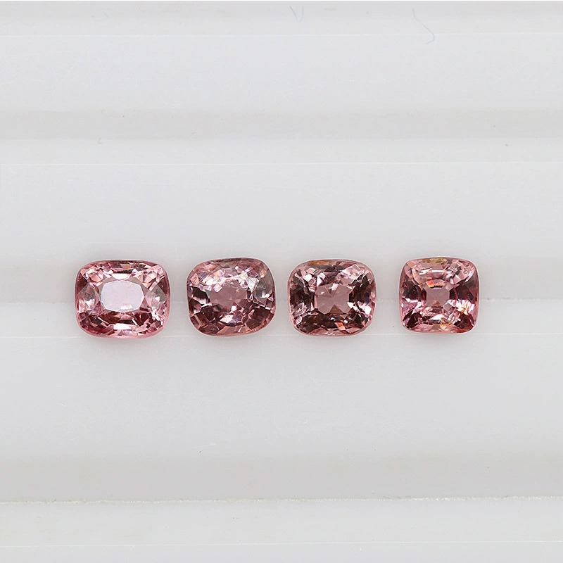 Organic square quality multicoloured gemstone for ring, stone inlay, wholesale, with gem