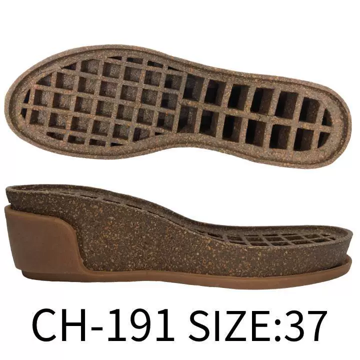 Высокая платформа пробка + подошва