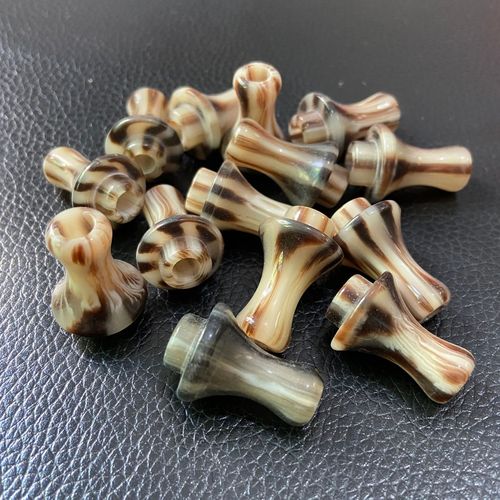 Hulusi mouthpiece, black mouthpiece, musical instrument accessories, round flat type universal mouthpiece