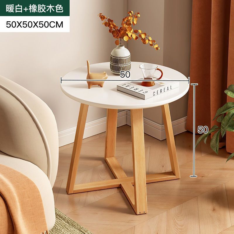 Table Side Table Coffee Table Home Living Room Small Apartment Sofa Bedroom Bedside Small Table Balcony Corner Table Mini Table