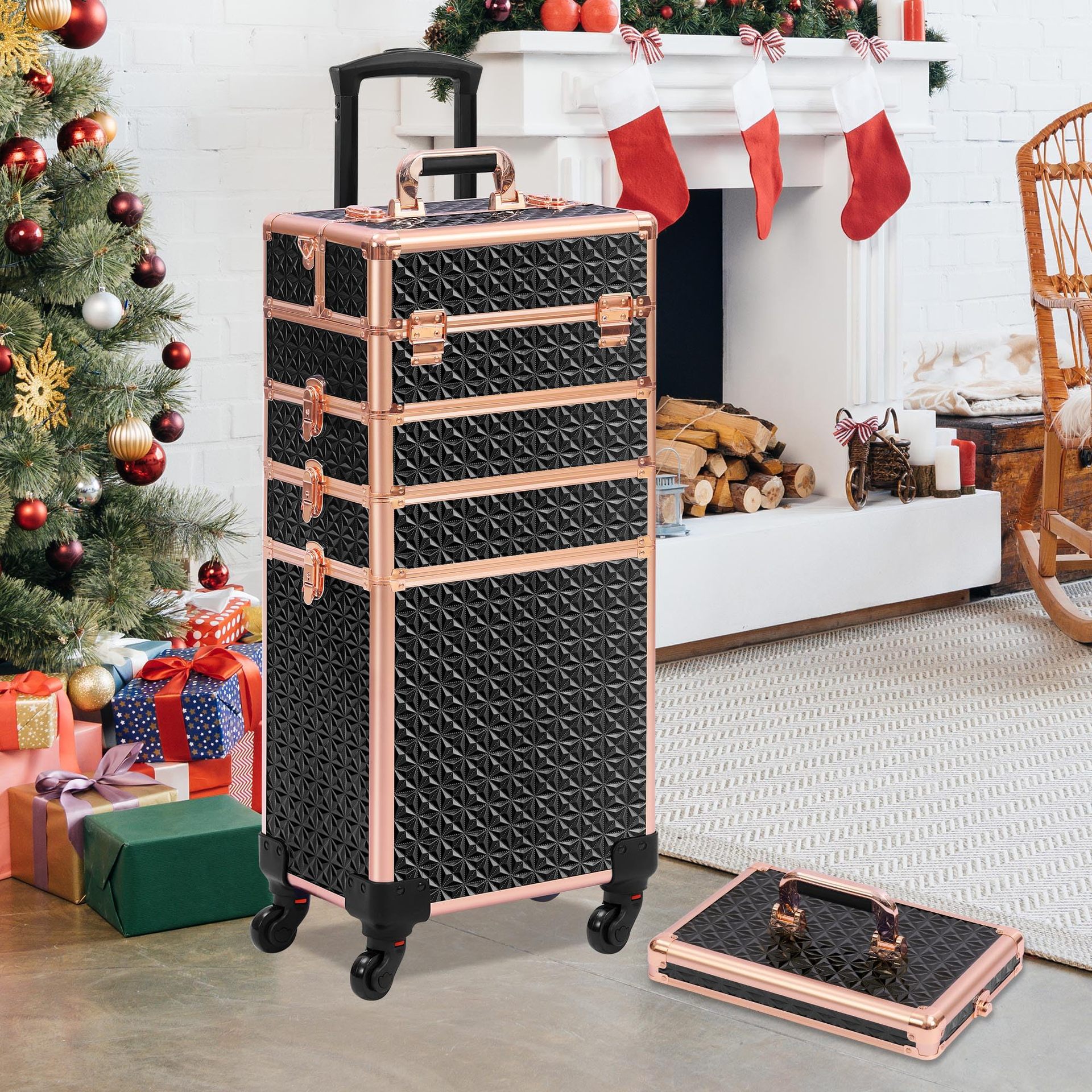 Large Capacity Multi-Tier Manicure Tool