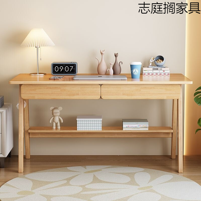 Thickened Desk Nordic Style Home Use Living Room Bedroom Student Study Desk Simple Modern Multifunctional Japanese-Style Computer Desk and Chair Thickened Desk Nordic Style Home Use Living Room Bedroom Student Study Desk Simple Modern Multifunctional Japanese-Style Computer Desk and Chair