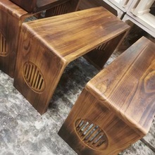 传承经典榫卯镶嵌工艺古琴桌凳 古琴一体桌凳 国学桌 书法桌 茶桌