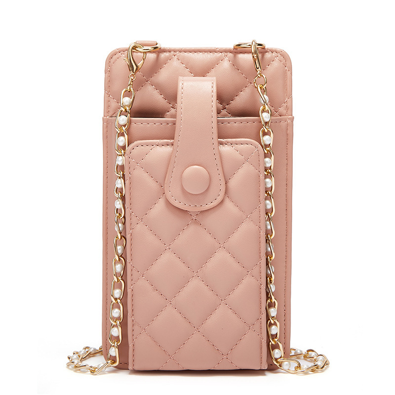 Special Offer Fashion Mobile Phone Bag Shoulder Crossbody Women's Chain Coin Purse Multi-Functional Embroidered Small Card Holder Card Holder H195