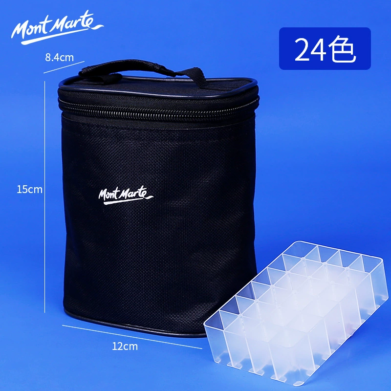 蒙玛特 Акрил, маркер, пигментная сумка- shopper, кошелек, набор, 36 цветов, ручная роспись