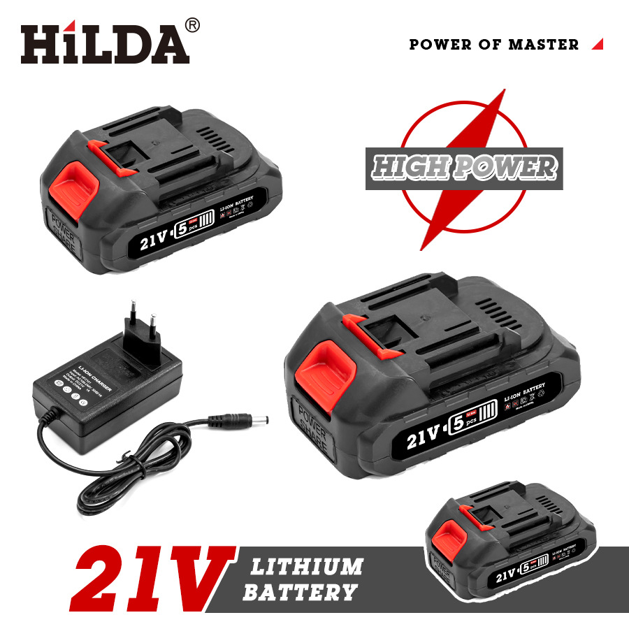 Hilda tijeras eléctricas de litio tijeras eléctricas jardinería injerto hogar Alta Capacidad 21V herramientas eléctricas