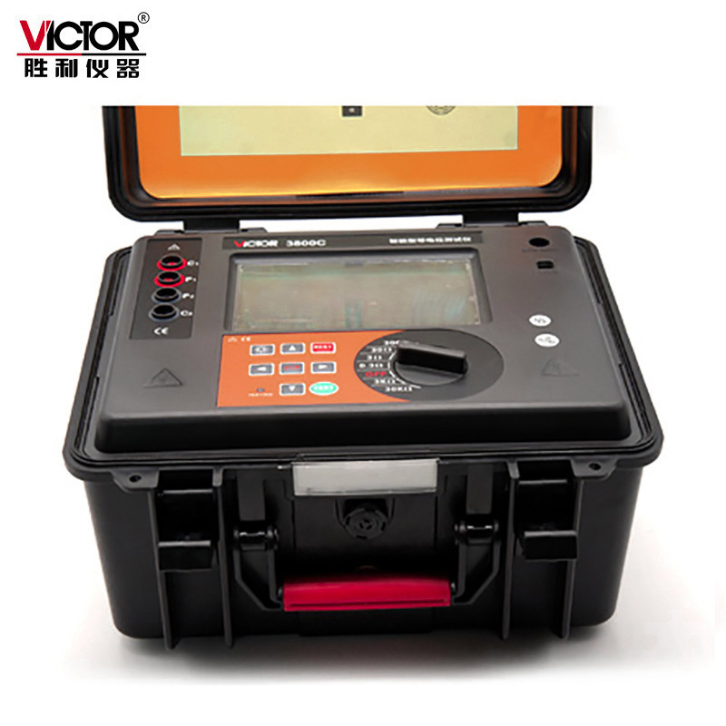 胜利/VICTOR 3800C智能型等电位仪 直流低电阻 存储400组