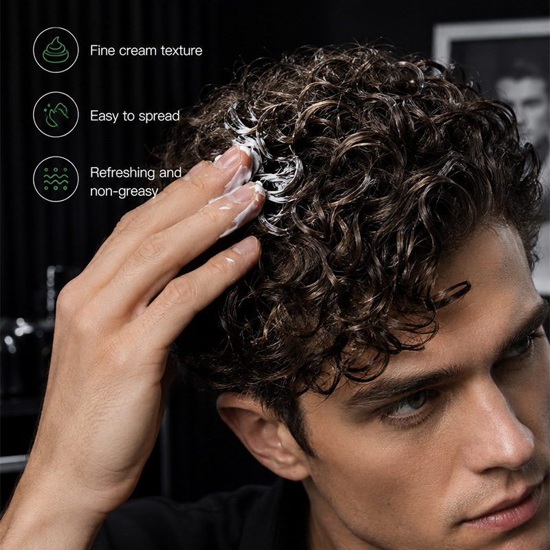 KORMESIC para hombres curling cream Styling cream para el cabello comercio exterior transfronterizo mayorista image 3