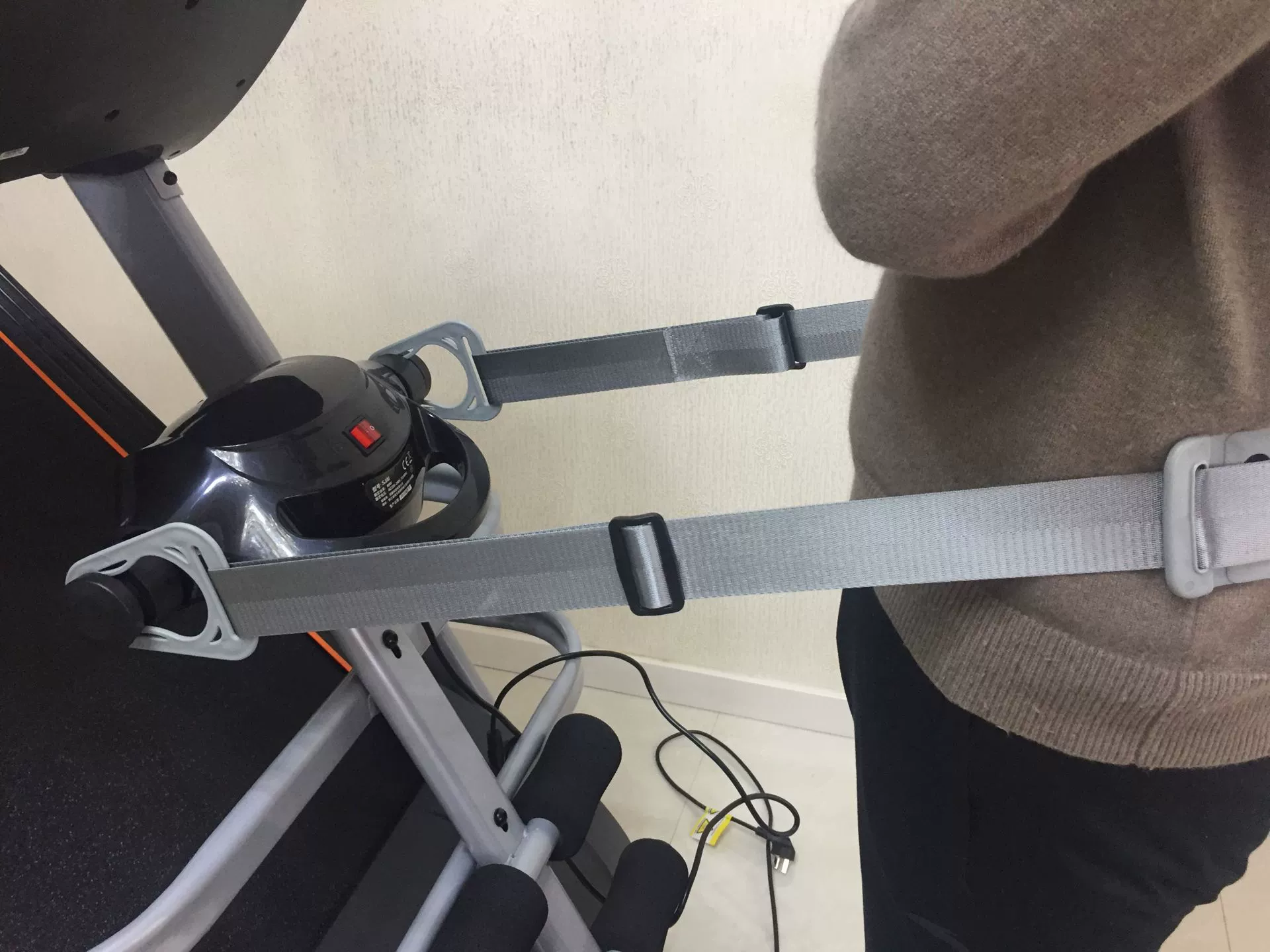 Plastic stepper, massager, belt, accessory, new collection, for running, vibration