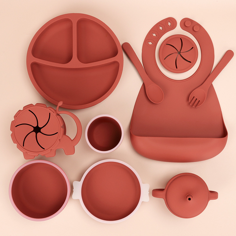 오렌지 레드 9 피스