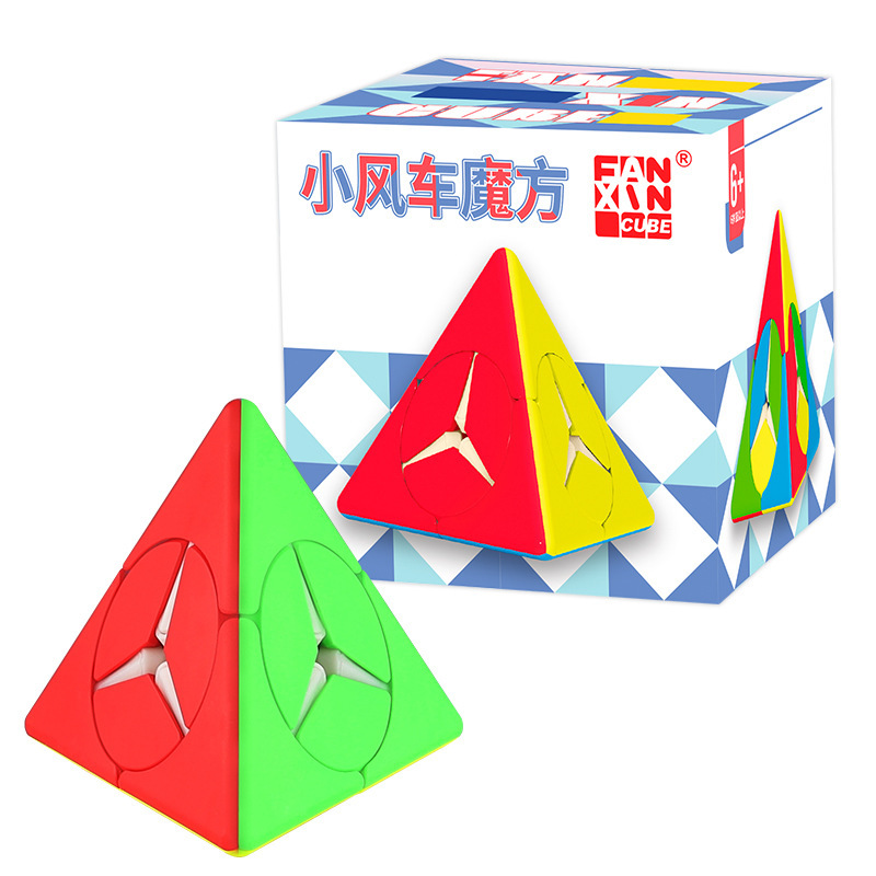 汎新啓蒙ピラミッド教育小金小宝塔小風車異形三角ルービックキューブ子供玩具卸売り|undefined