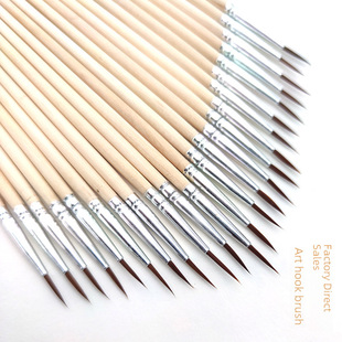 Fine Gong Pen Hook Wiring Pen Bian Nylon Pen Nylon Pin Oil Picky Acrylic Art Hook Wiring Bittan Pen's contour pen