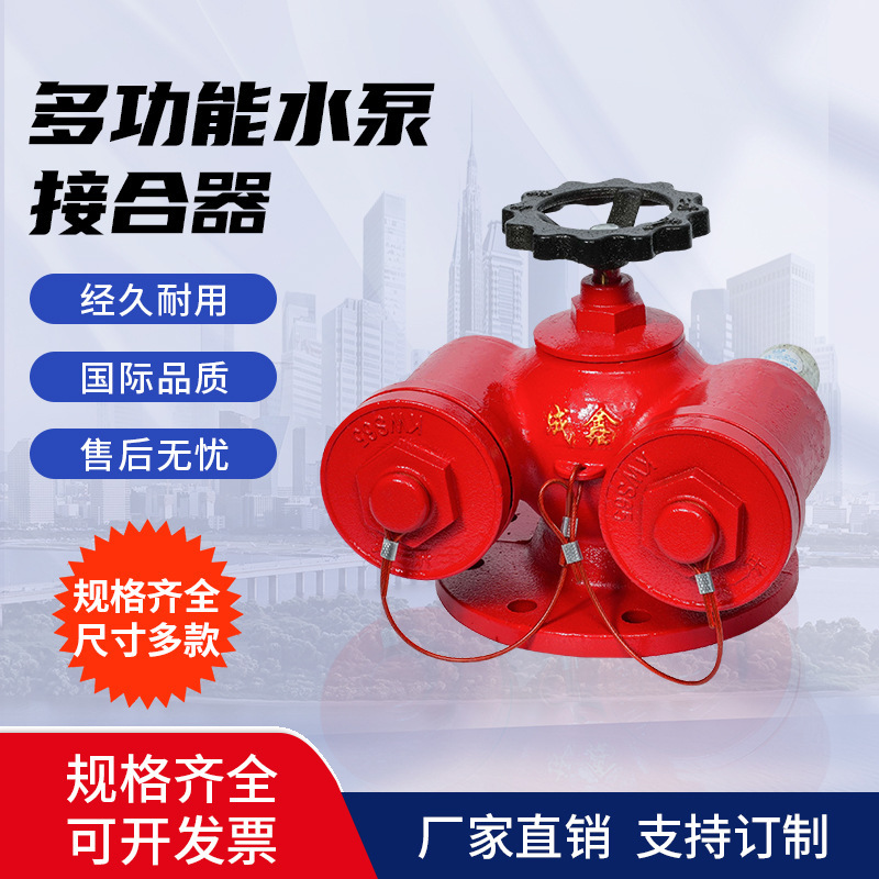 SQD100-1.6多功能水泵接合器150消防结合器微泵消防栓消火栓批发