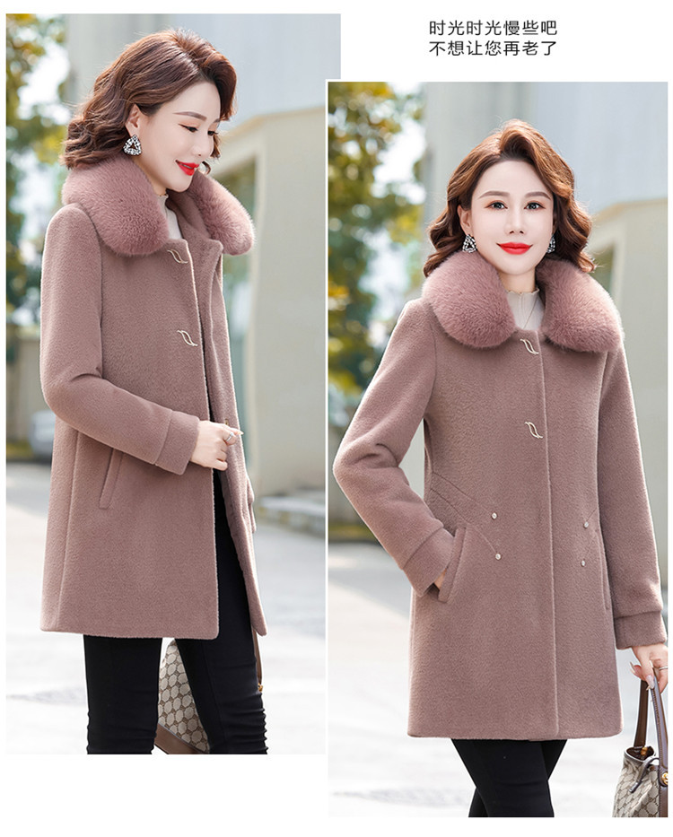 E5972 1490K ÁO KHOÁC NỮ TAIRYA MÙA XUÂN THU ĐÔNG TRUNG NIÊN DÀY ẤM THỜI TRANG NỮ VẢI BÔNG G04 SẢN PHẨM MỚI