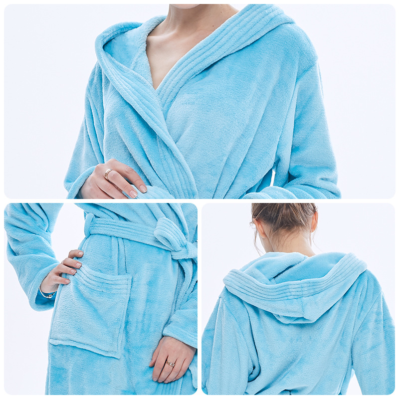 Halat leneș casual cu strat dublu pentru femei_voghion.com