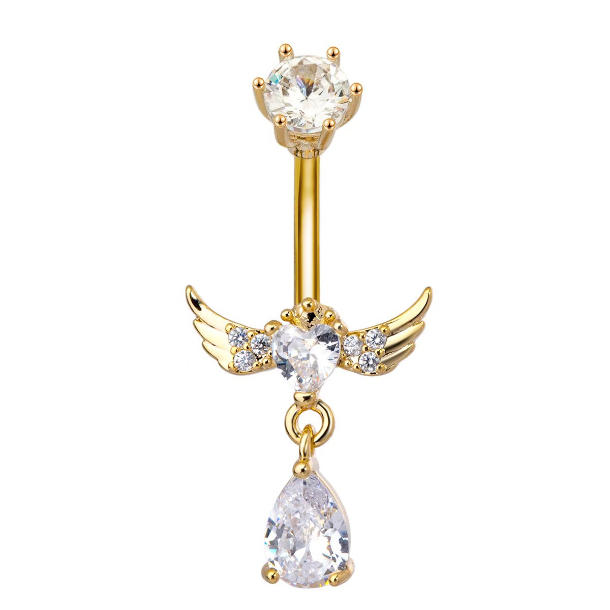 16G labret stud size and finish detail