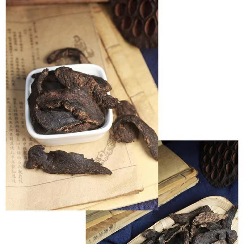 Prepared Rehmannia Root Shu Di Huang 500g Nine Times Steamed Dried Herb for Tea and Decoction in use