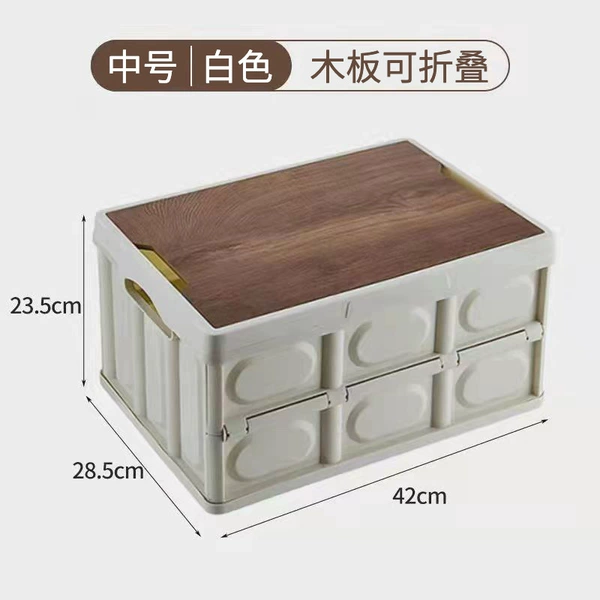 Medium wooden plank white (30L)