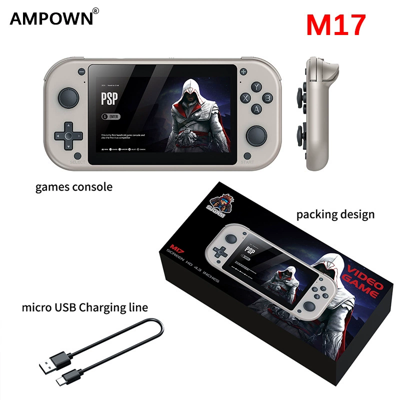AMPOWN M17 Open Source Gaming Machine Pandora Game HD Old Arcade Game Machine Manager