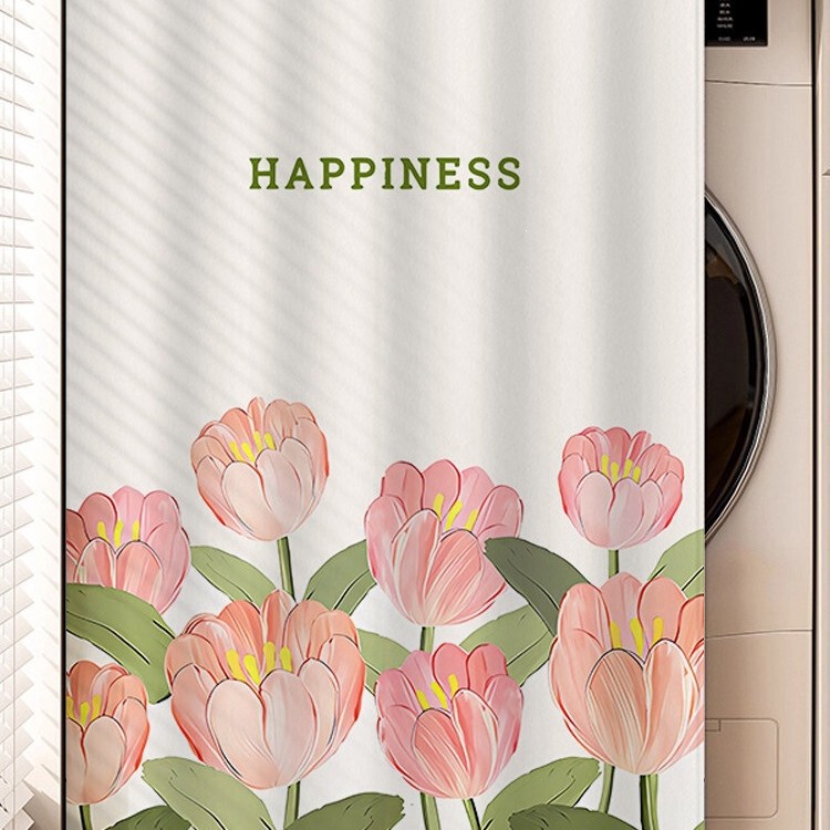 Washing Machine Cover Curtain, Waterproof, Dustproof, Sun Protection Cover, Balcony Sunshade Cover, Laundry Table Cabinet Cover Curtain Washing Machine Cover Curtain, Waterproof, Dustproof, Sun Protection Cover, Balcony Sunshade Cover, Laundry Table Cabinet Cover Curtain