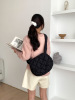 Shoulder bag with down, winter one-shoulder bag