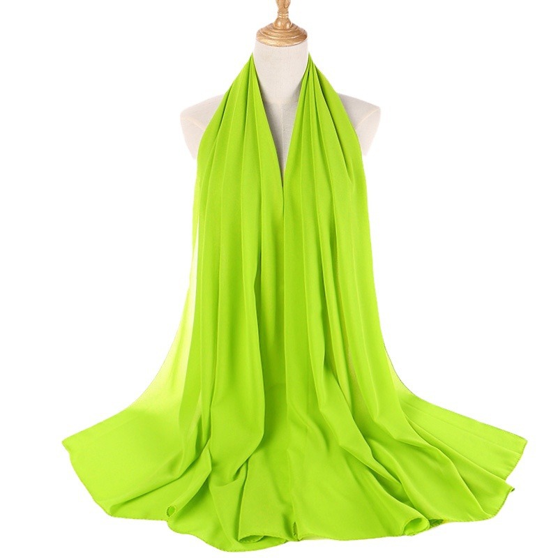 Sciarpe malesi Sciarpe a bolle in chiffon di perle Foulard Sciarpe etniche_voghion.com