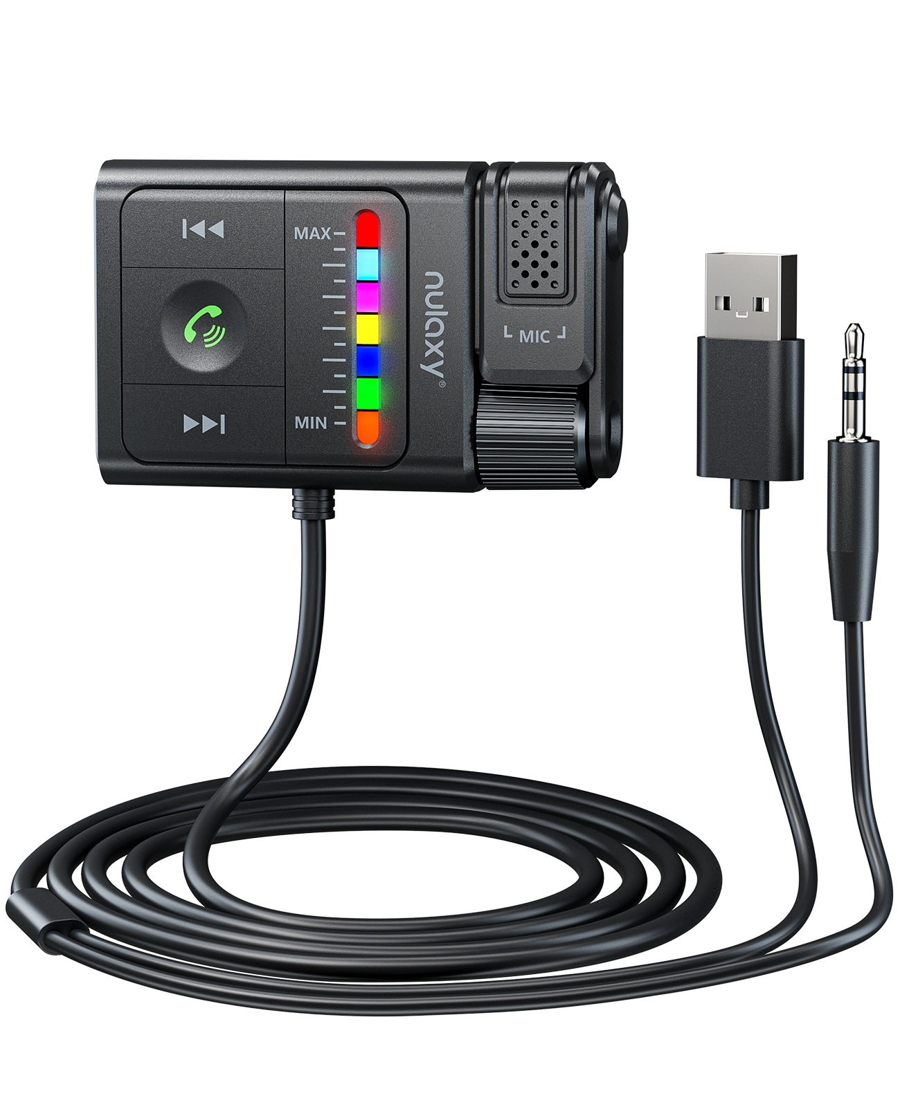 Amazon's New Bt64 Car Cross-Border Player Bluetooth Fm Transmitter Charging Hands-Free Calling Car Mp3