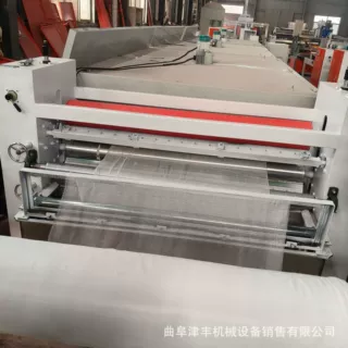 冷感无纺棉玻纤布树脂胶浸涂 无碳浆浸渍机 无纺布防腐蚀液浸渍机