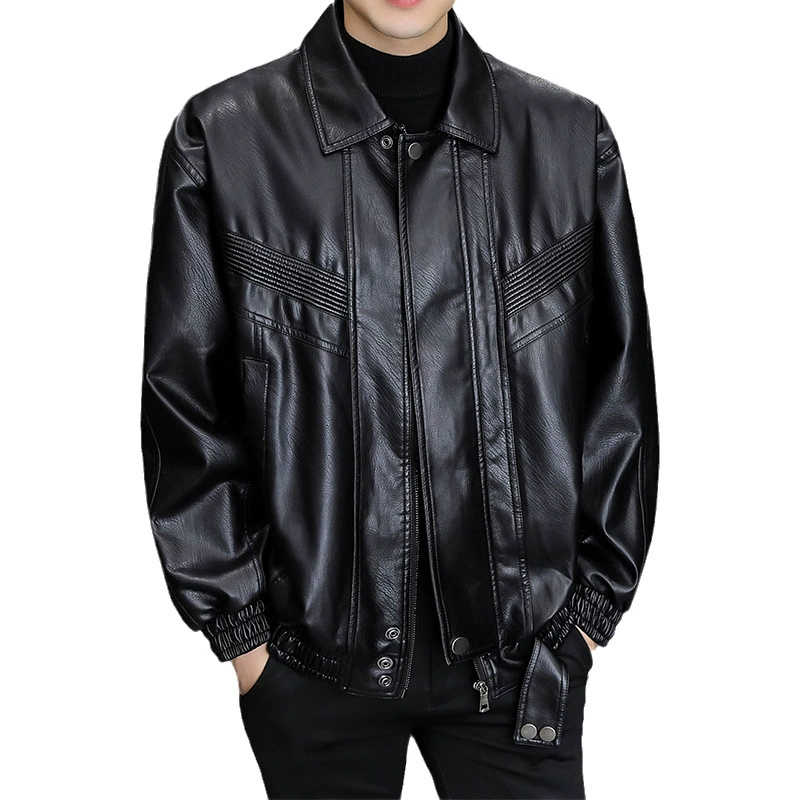 Demi-season retro keep warm windproof jacket for leisure, American style