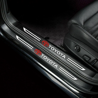 Suitable for Toyota Corolla Dekorativ pedal başlıqları - car-standard-toyota-sharp-put-outside-and-inside-8-pieces-threshold-bar