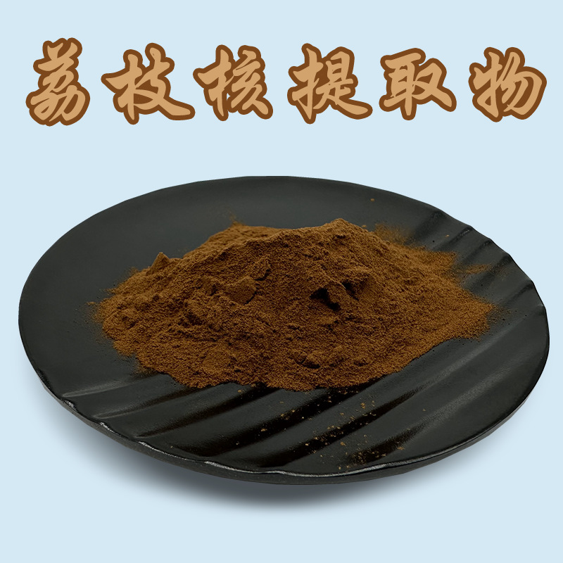 现货荔枝核提取物 50:1比例荔枝核浸膏粉 荔枝核萃取水溶荔枝核粉