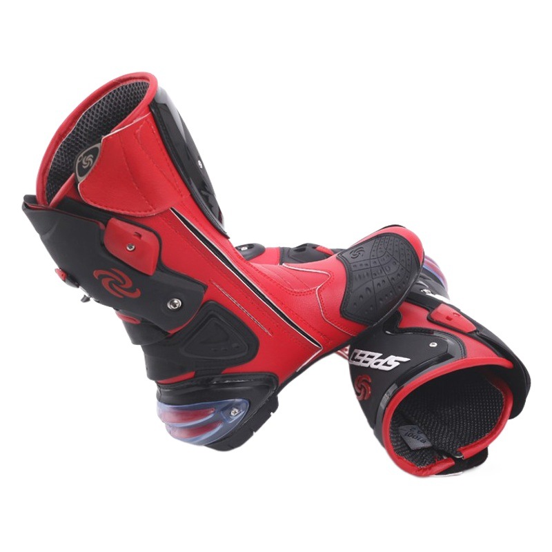 PRO-BIKE botas de montar en motocicleta botas largas para hombres zapatos de motocicleta resistentes a caídas botas de carreras todoterreno