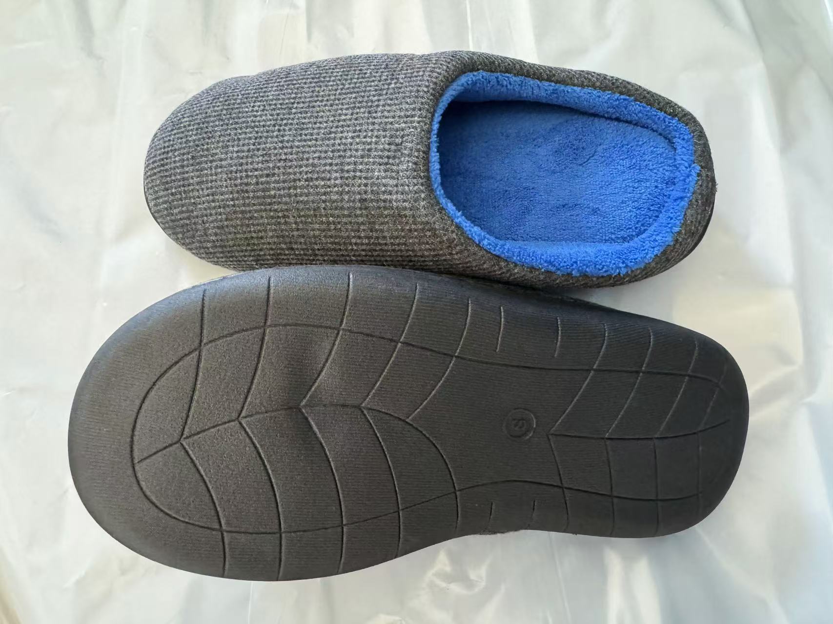 En stock fama pie BSCI gel de rebote lento gel esponja de memoria SEDEX-Zapatillas de algodón complejo resistente a pasos TPR undefined