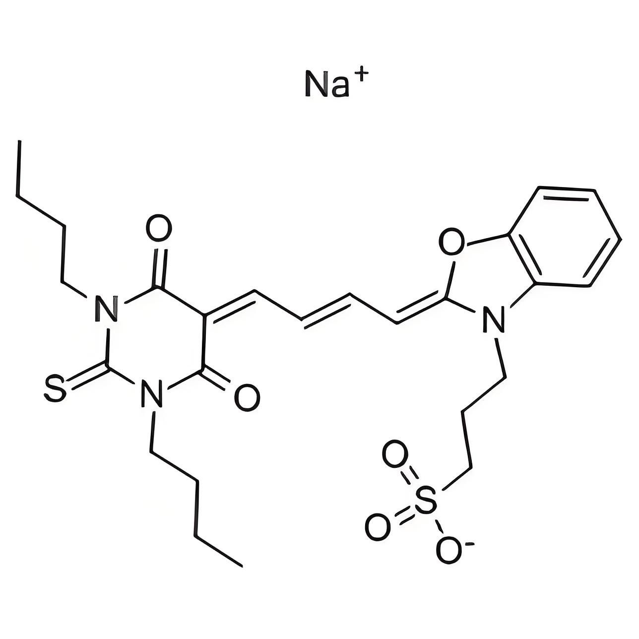 部花青染料用于自修复高分子材料生物医学标记细胞成像生物检测等
