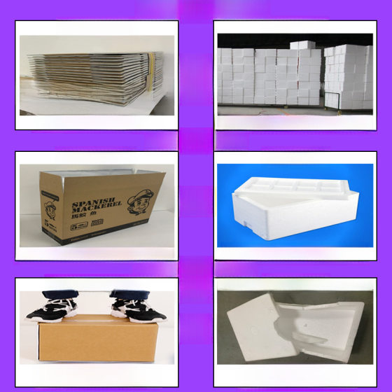 Hehong Aluminum Foil Insulation Box Foam Box in stock Cold Chain Logistics Box Insulation Foam Box Fresh Insulation Packaging Box