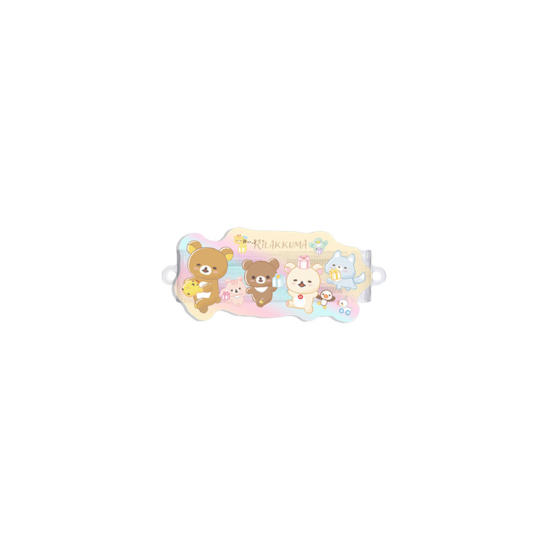 소나무 곰 백 클립