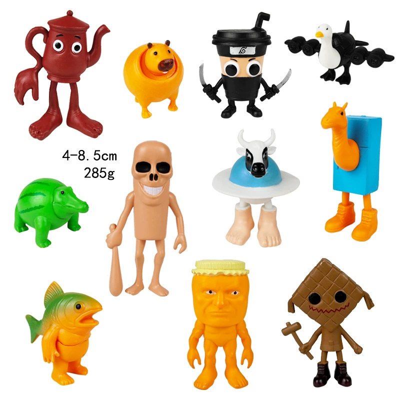 Фигура Шанхай Jing Tralala деревянная палочка-человек, assorted characters, пакет OPP, 0,4 кг