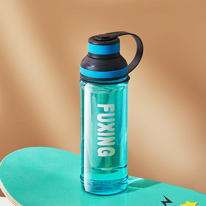 Large-capacity Anti-fall Summer Fitness Sports Water Bott, High-temperature Resistant Plastic Cup, Custom Gift_desvips.com