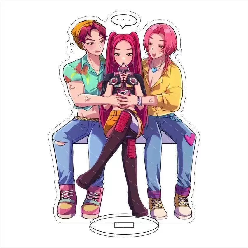 Периферийная брендовая декорация для настольного украшения K-Pop Demon Hunters из акрила