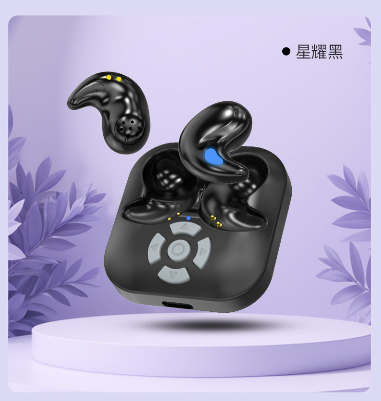 新型ワイヤレススポーツイヤホン、長時間バッテリー、スマホ遠隔操作、抖音いいね神器、睡眠用Bluetoothイヤホン、シリコンストラップ|undefined