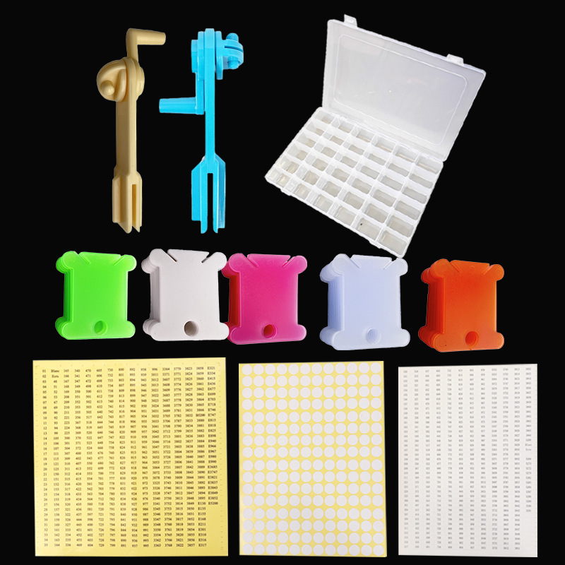 Cross stitch thread rolling winding machine hand winding machine plastic manual wool fast winding machine Cross stitch thread rolling winding machine hand winding machine plastic manual wool fast winding machine