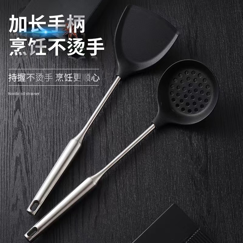 食品級のシリカゲルの鍋は鍋にくっつかないで高温に耐えて野菜のシャベルのスプーンを炒めます。|undefined