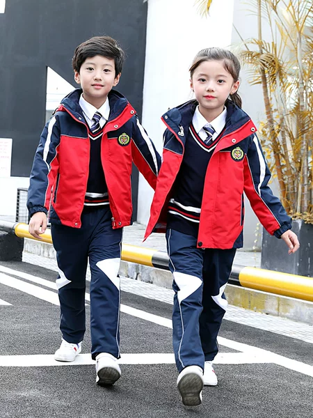 Primary and Secondary School Uniforms, Autumn and Winter Suits, British Style Jackets, Kindergarten Uniforms, New Children's Class Uniforms, College Style