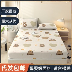 ボックスシーツ シングル ウォッシュドコットン オールインクルーシブ 滑り止めベッドカバー シモンズマットレス 防塵保護カバー ベッドカバー ベッドシーツ マットレスカバー