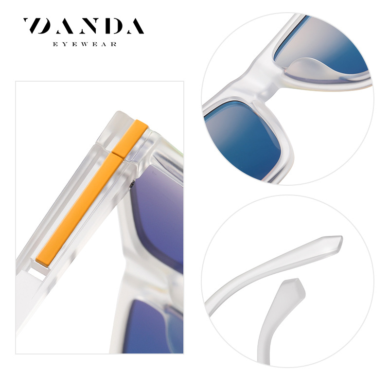 Nuevas gafas de sol polarizadas transfronterizas de color casual clásico europeo y americano gafas de sol de conducción de los hombres gafas de sol de conducción al por mayor