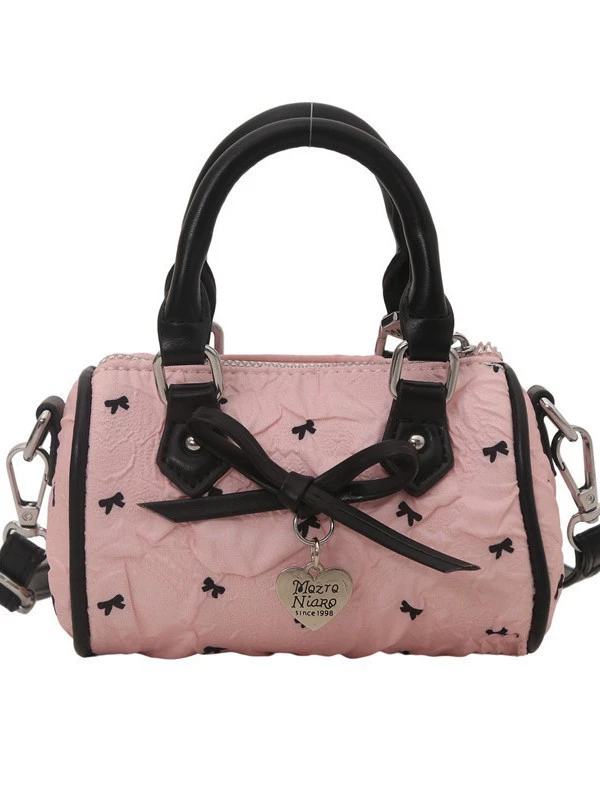 Children's bag with bow, shoulder bag, cute one-shoulder bag