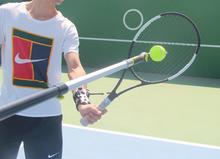 网球训练器单人打回弹单人练习体育馆网带儿童挥拍上旋新手练习器