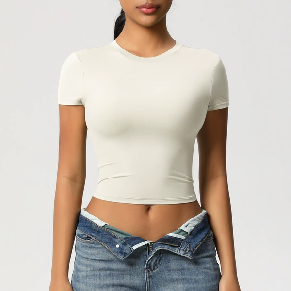 7088 short sleeves-light ivory