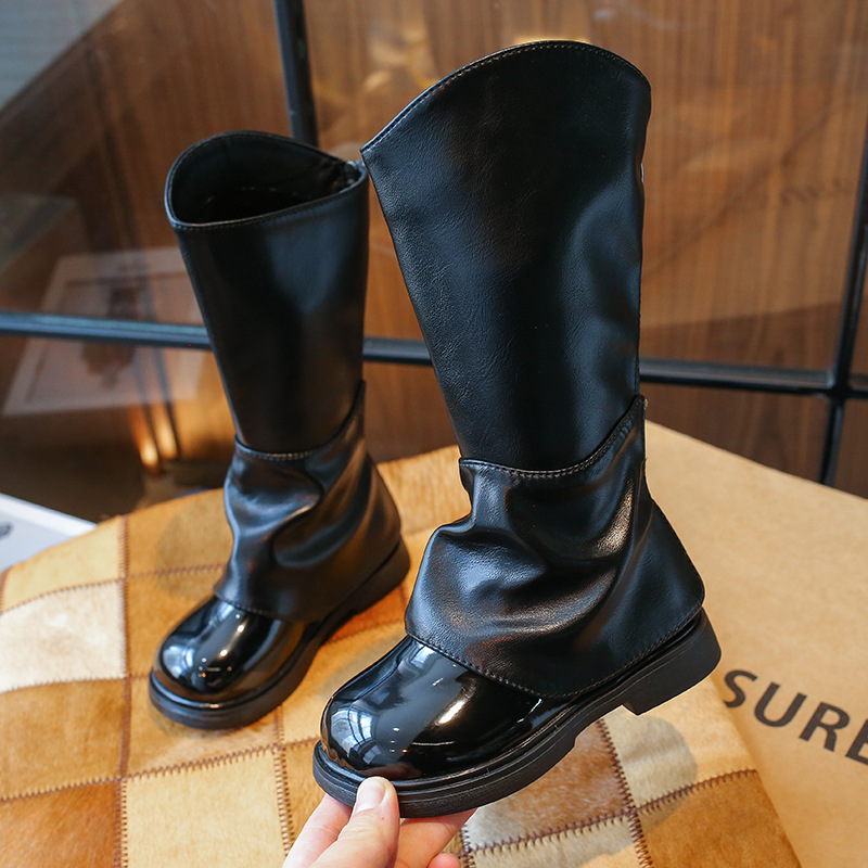 블랙 싱글 슈즈